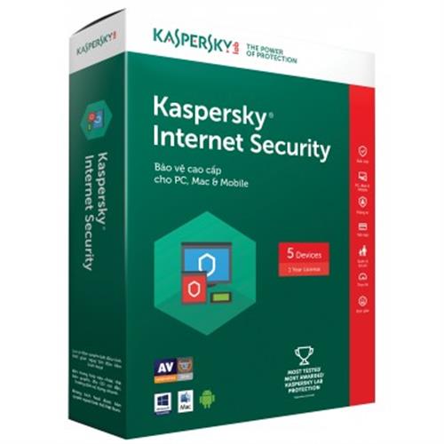 Kaspersky Internet Security 5 máy tính